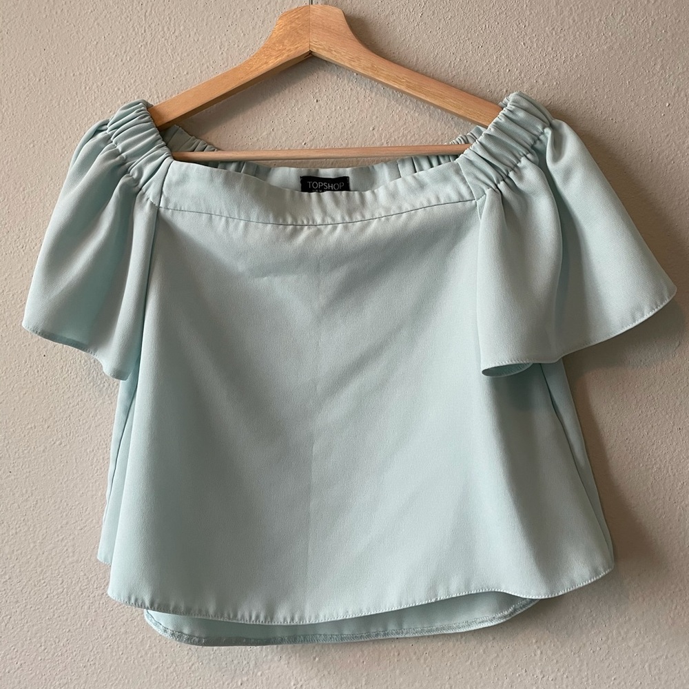 Top shop off the shoulder blouse